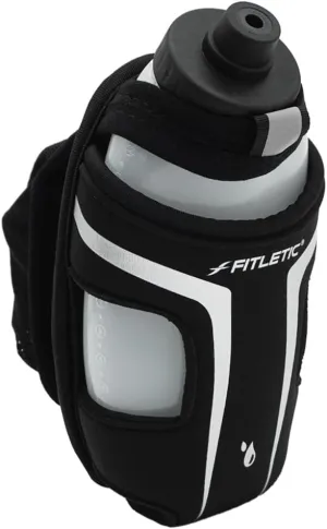 Fitletic HydraPocket Handheld Water Bottle Carrier (Black)