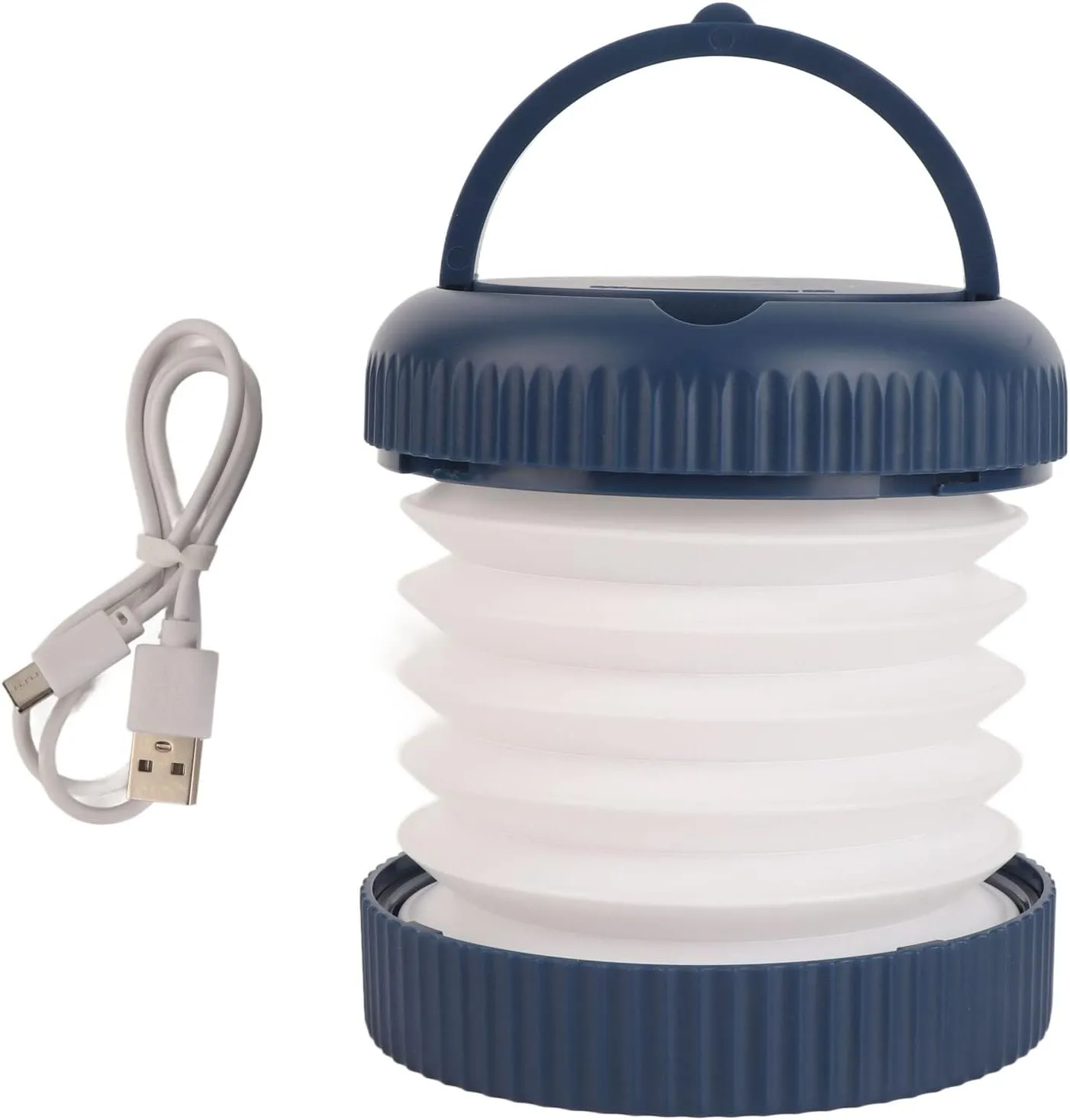Foldable Camping Lantern, 3 Modes Rechargeable Eye Protection Magnetic Portable LED Lamp with Handle for Tent Hiking Camping