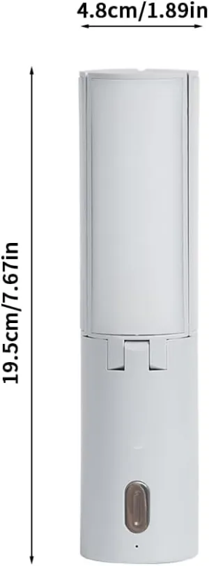 Foldable Rechargeable Dimmable Camping Lantern Flashlight, Camping Essentials, Hiking, Power Outages (2400mAh)