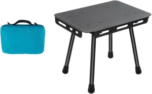 Folding Camping Table Small Chair Furniture Ultralight with Carry Bag Portable Stool Picnic Table for Hiking Garden Fishing