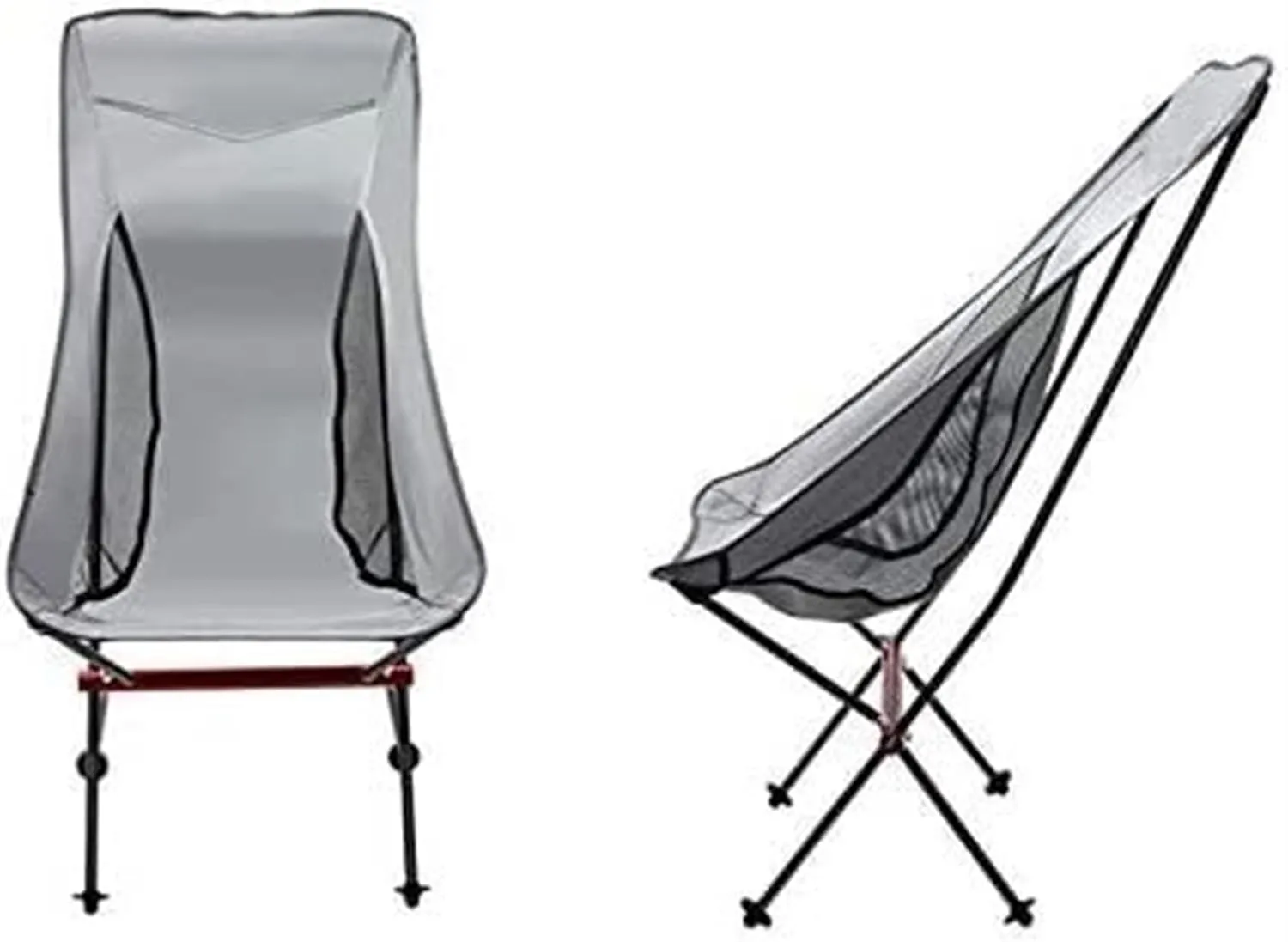 Folding Camping Ultralight Foldable Camping Chair,Picnic Backrest Seat Folding Aluminum Alloy Stool Chairs Foldable(B)