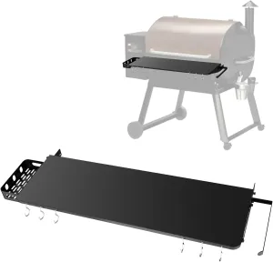 Folding Shelf for Traeger Grills Pro 34, Eastwood 34, Texas Elite 34, Century 885, Grill Accessories-Folding Shelves for Traeger pro 34 accessories, Replacement for BAC363 Folding Shelf, 37" x 12"