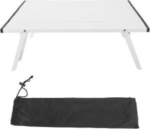 Folding Table, Mini Table Outdoor Ultralight Portable Mini Folding Aluminum Table Compact Camping Folding Table