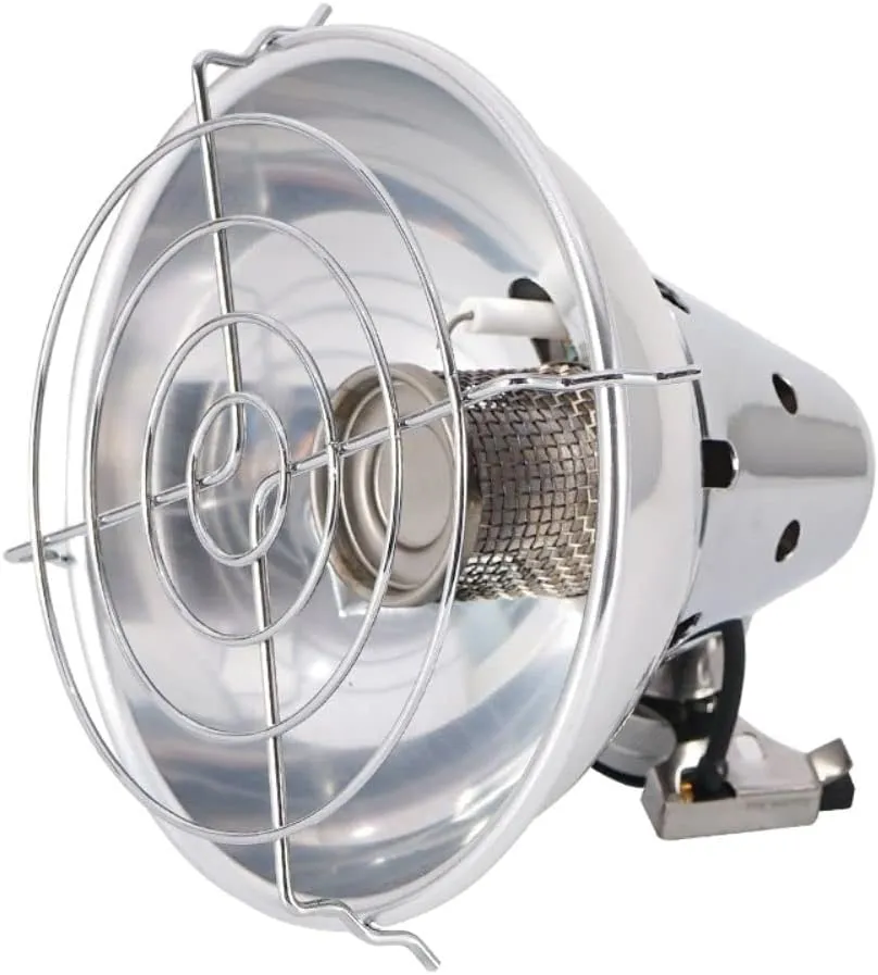 Forart Outdoor Camping Mini Portable Heater Gas Heating Stove Portable Outdoor Propane Camping Fishing Tent Heater for Autumn and Winter(Ship from USA)