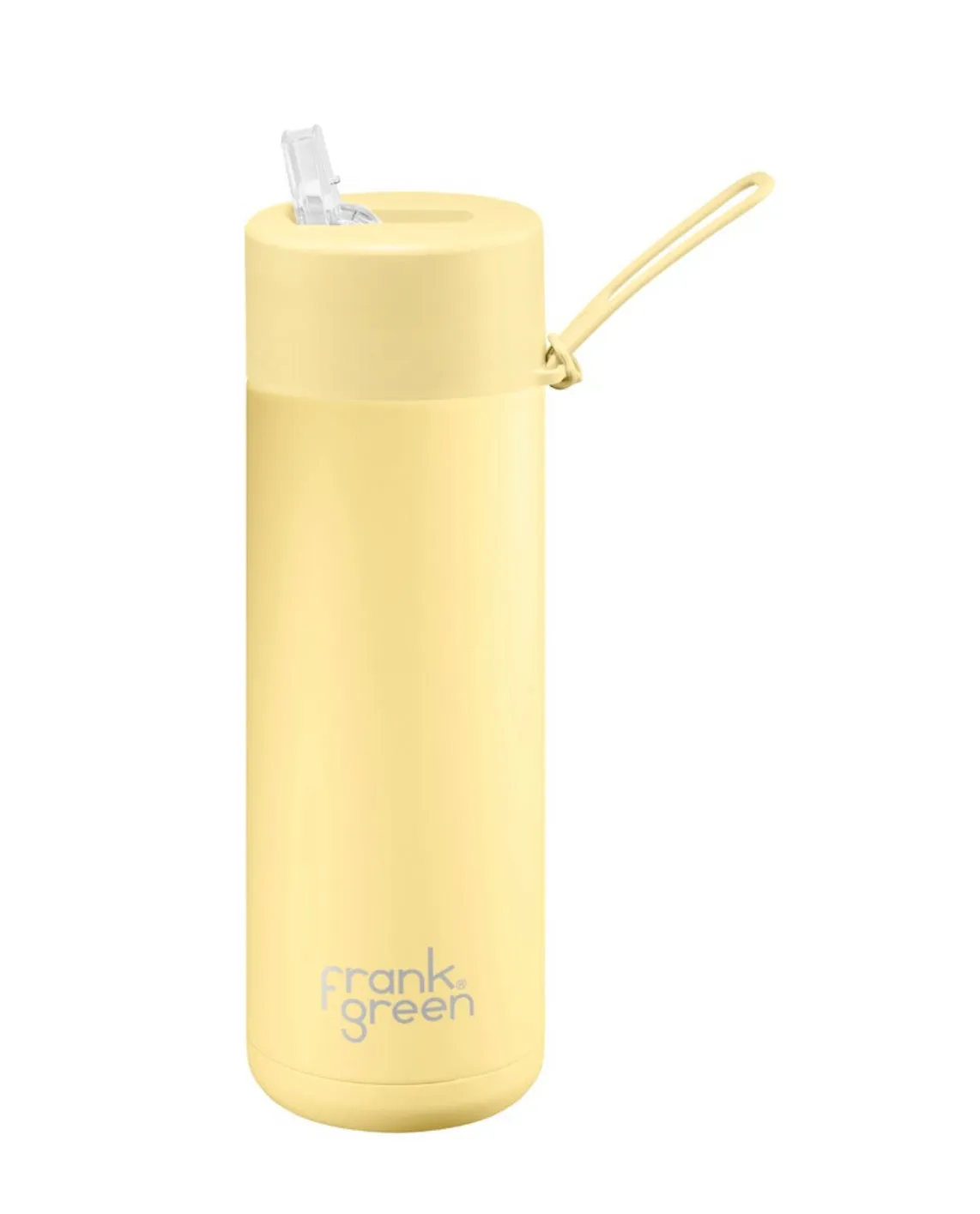 Frank Green - Stainless Streel Reusable Water Bottle with straw Lid - 20oz / 595ml