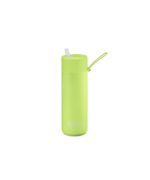 Frank Green - Stainless Streel Reusable Water Bottle with straw Lid - 20oz / 595ml