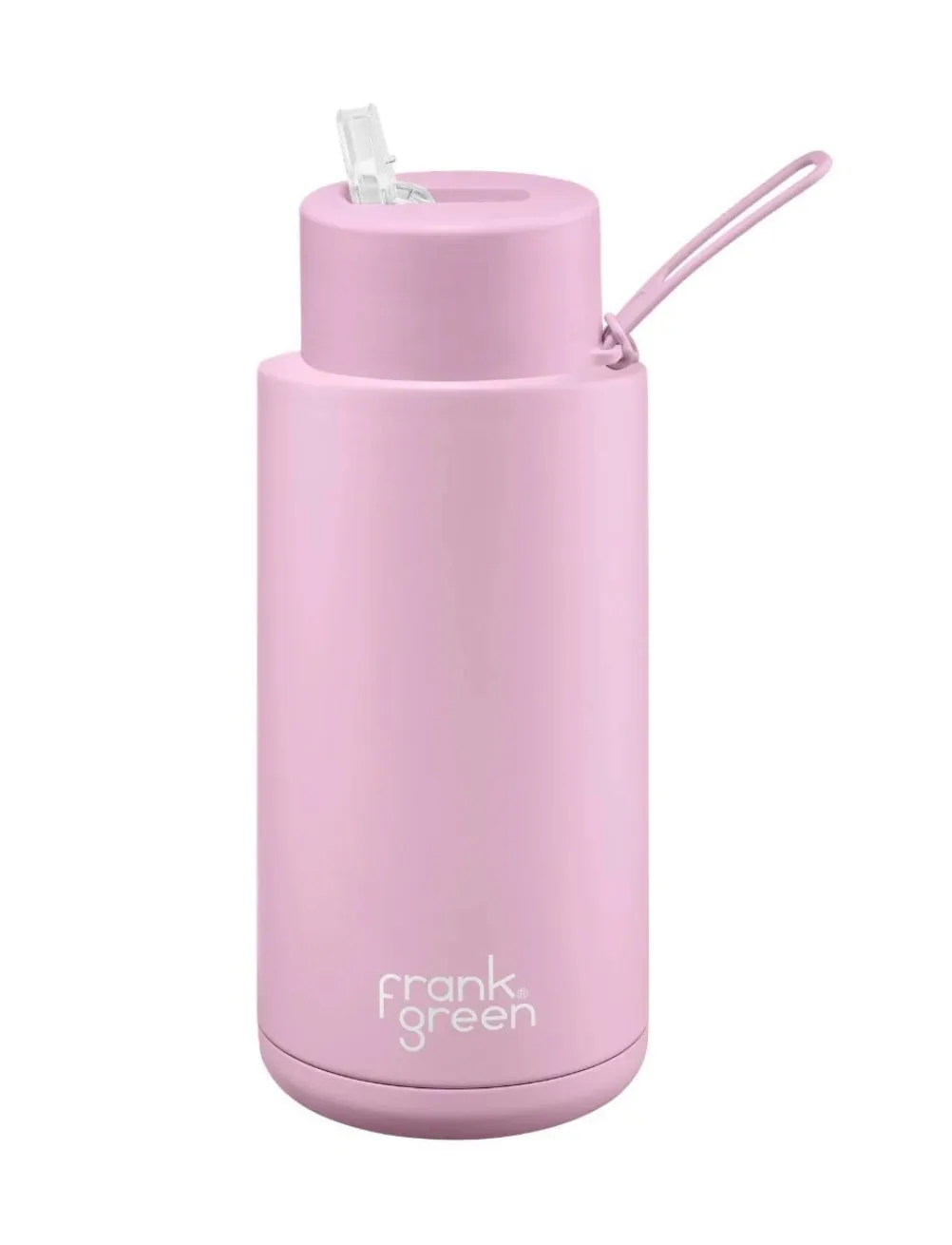 Frank Green - Stainless Streel Reusable Water Bottle with straw Lid - 34oz / 1000ml