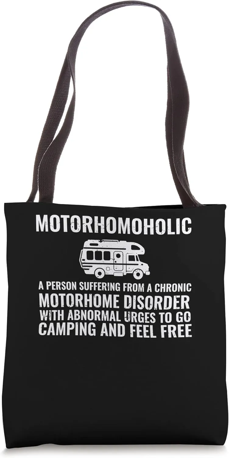 Funny Camper A Person With Abnormal Urges To Go Camping Tote Bag