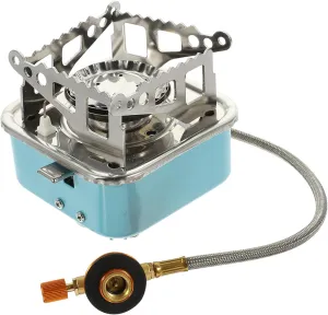 Gadpiparty Small Portable Gas Stove Camping Stove Outdoor Folding Design Lightweight Multipurpose