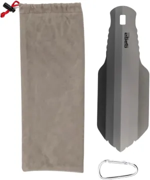 Gagasport Titanium Camping Shovel – Ultralight Compact Hiking Trowel | Survival Gear for Backpacking, Outdoor, Emergency Use | Titanium Mini Shovel for Digging Fire Pits, Latrines & Campsites