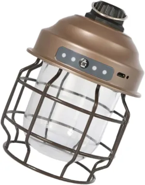 GALPADA 1Set Rechargeable Camping Lantern Portable Charging Light for Hiking and Outdoor Activities Compact Design with Sufficient Brightness Includes Charging Cable for Camping