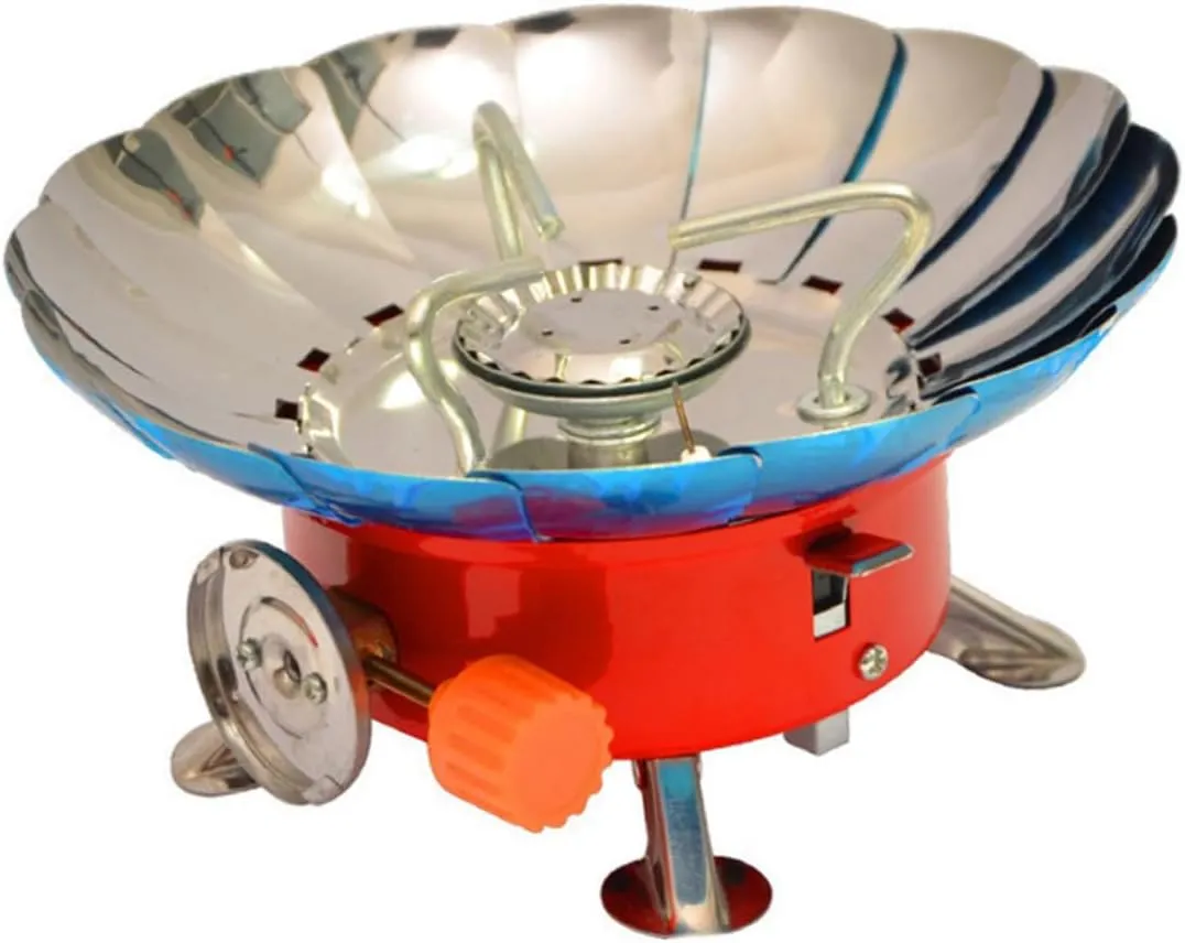 GANAZONO Durable Camping Stove Windproof Propane Stove Burner for Outdoor Activities