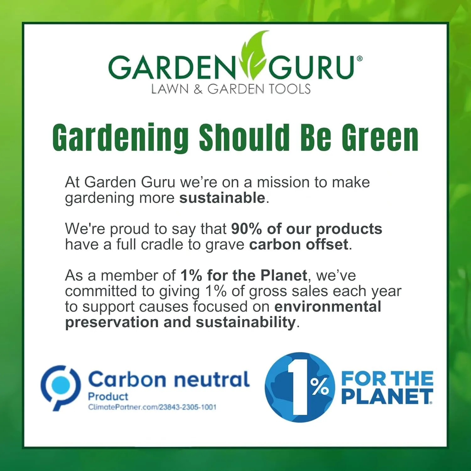 Garden Guru Hori Hori Garden Knife Deluxe Set for Weeding, Digging, Pruning, and Cultivating - Stainless Steel Full Tang Blade | Marks for Measuring Planting Depth | Nylon Sheath for Storage