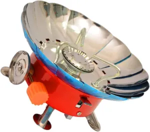 Gas Burner Stove for Camping Lightweight Windproof Stove for Outdoor Cooking