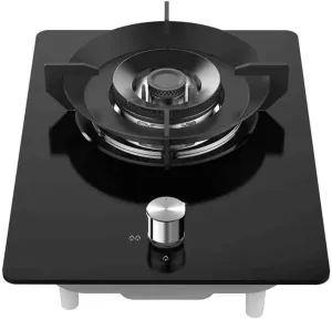 Gas Stove Portable Outdoor for Camping,Table Top Cooker Single Burner Gas Hob,Built-in Dual-purpose Gas Stove,for Home(LPG)