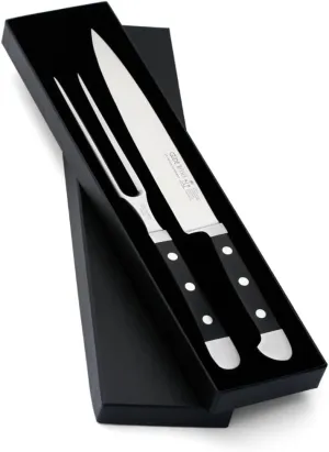 Güde Alpha Series 2-Piece Hand Forged/Sharpened Carving Knife Set, Hostaform - Made in Solingen, Germany Since 1910