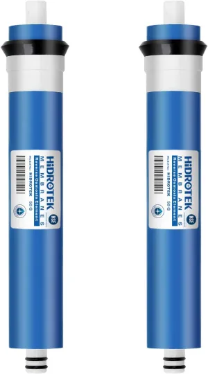 Geekpure Reverse Osmosis RO Membrane 50 GPD -NSF Certificated-Water Filter Replacement -Pack 2