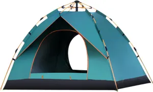 Generic 2/3/4 Person Camping Tent,Automatic Pop Up Lightweight & Waterproof Compact Outdoor Tent with Carrying Bag,Suitable for Family Gatherings Backpacking Hiking Travel