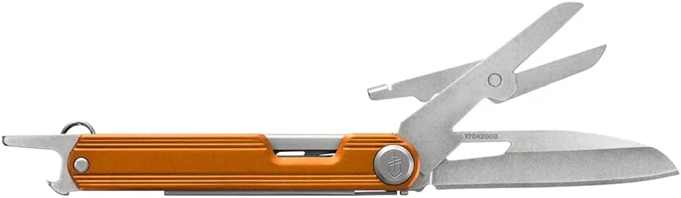 Gerber Gear Armbar Slim Cut, Pocket Knife, Multitool with Scissors, Burnt Orange