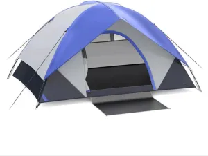 GERRIT 2-Person Family Dome Tent, Easy to Set Up Portable Camping Tent, Waterproof, Windproof Lightweight Camping Tent (Color : C, Size : 220x155x115cm)