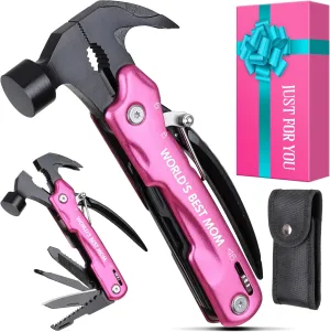 Gifts for Mom from Daughter - Mom Gifts, Stocking Stuffers for Mom - Mom Gifts for Christmas, Mom Presents - Birthday Gifts for Mom, Mothers Day Thanksgiving Gifts from Daughter Son, Multitool Hammer