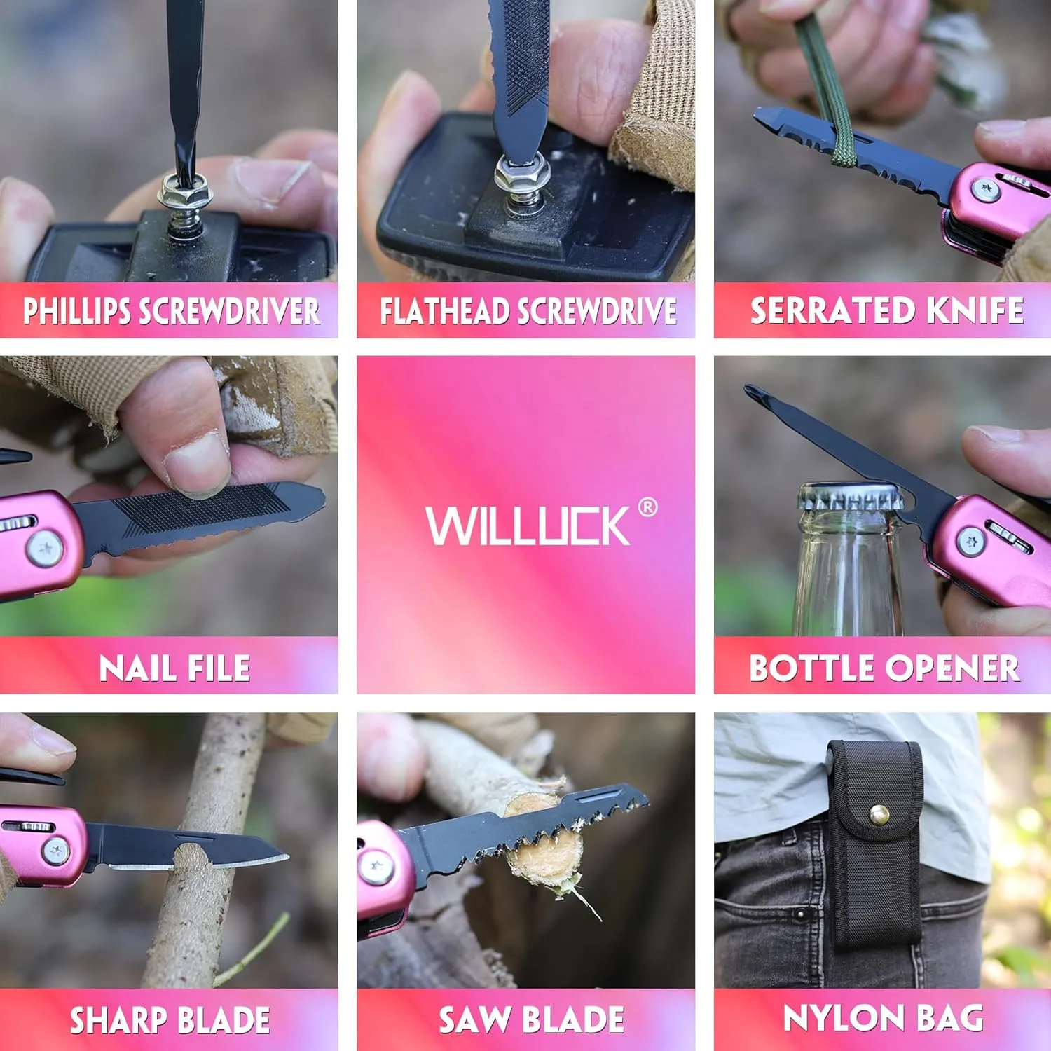 Gifts for Mom from Daughter - Mom Gifts, Stocking Stuffers for Mom - Mom Gifts for Christmas, Mom Presents - Birthday Gifts for Mom, Mothers Day Thanksgiving Gifts from Daughter Son, Multitool Hammer
