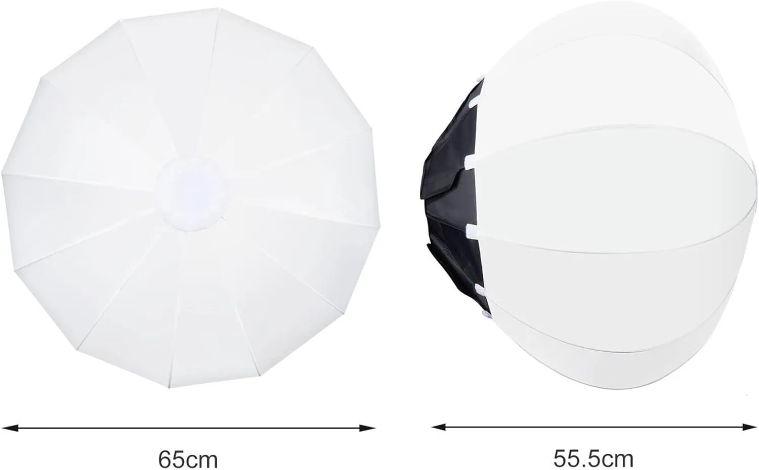 GODOX Softbox Lantern Softbox CS-65D 65cm Bowens Mount Softbox Soft Light Modifier for Aputure 300D Mark II 120D SL-60W VL150 SL150WII FV150 AD200PRO AD300 AD400PRO AD600 VL300 VL200 UL150