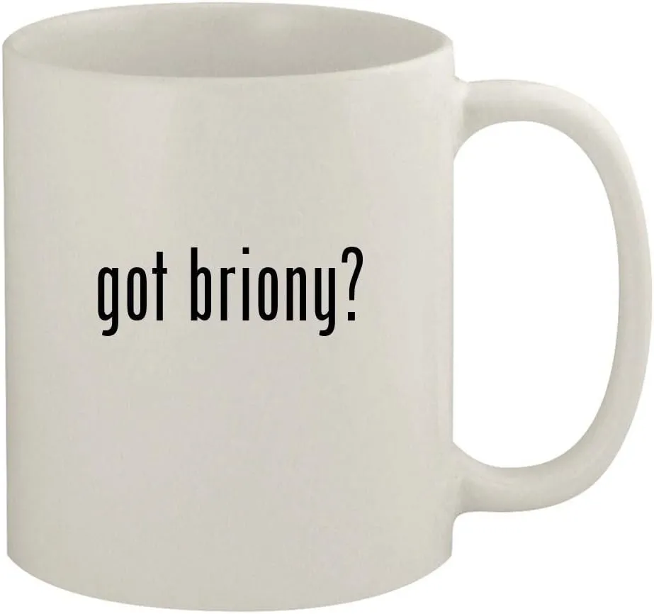 got briony? - 11oz Ceramic White Coffee Mug, White