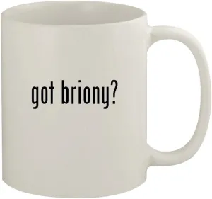 got briony? - 11oz Ceramic White Coffee Mug, White