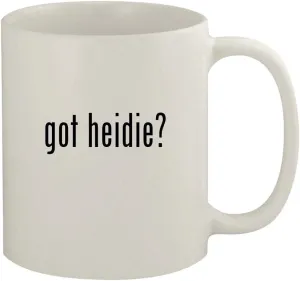 got heidie? - 11oz Ceramic White Coffee Mug, White