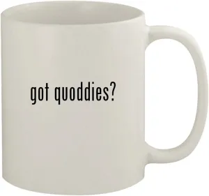 got quoddies? - 11oz Ceramic White Coffee Mug, White