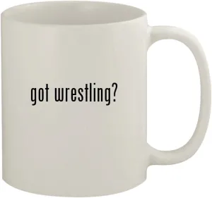 got wrestling? - 11oz Ceramic White Coffee Mug, White
