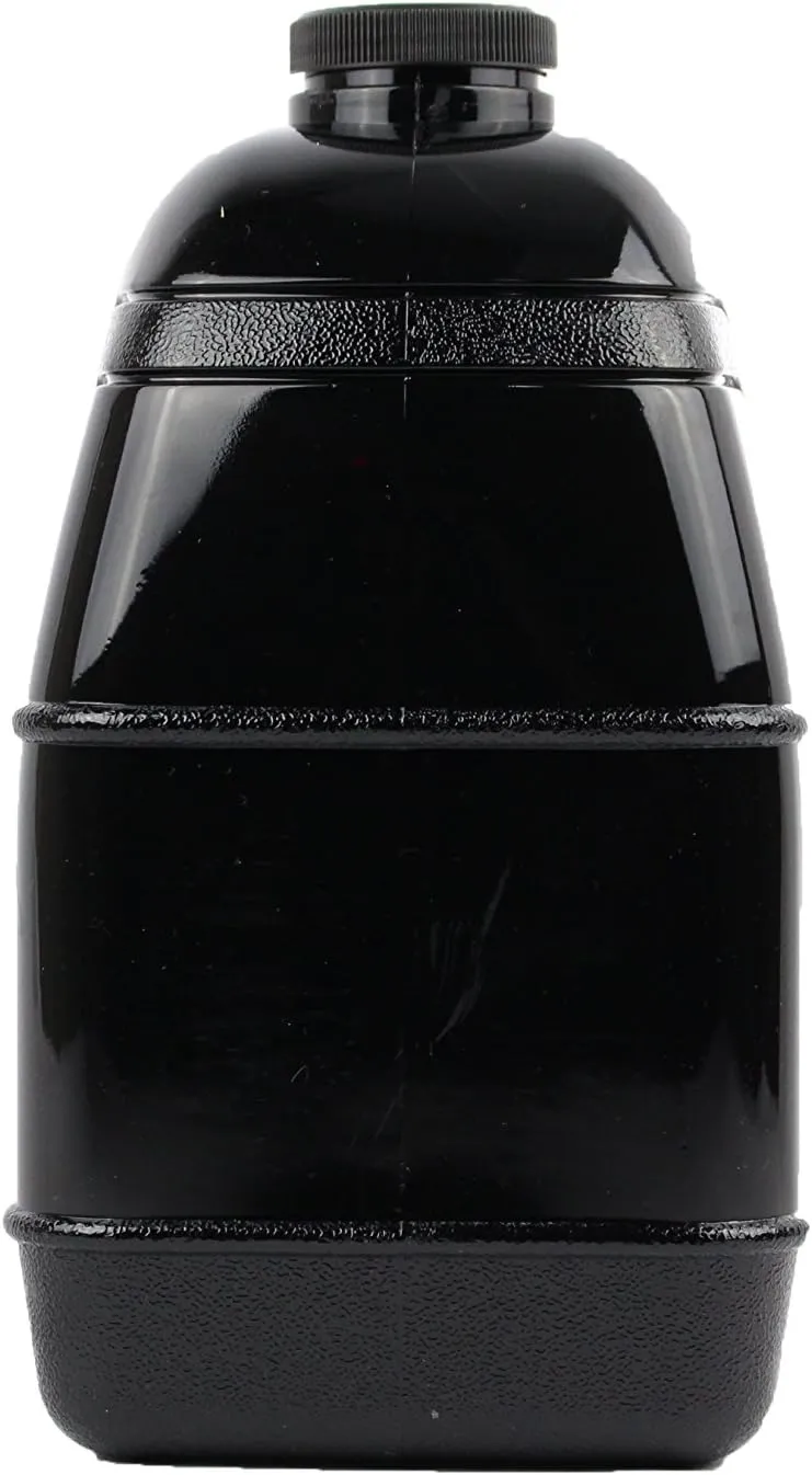 H8O® 1 Gallon Square BPA Free Water Bottle with 48mm Cap & Built-in Handle