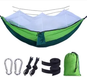 Hammock Double Mosquito net 210t Nisi Outdoor Camping Tent Windproof with Rotating Parachute