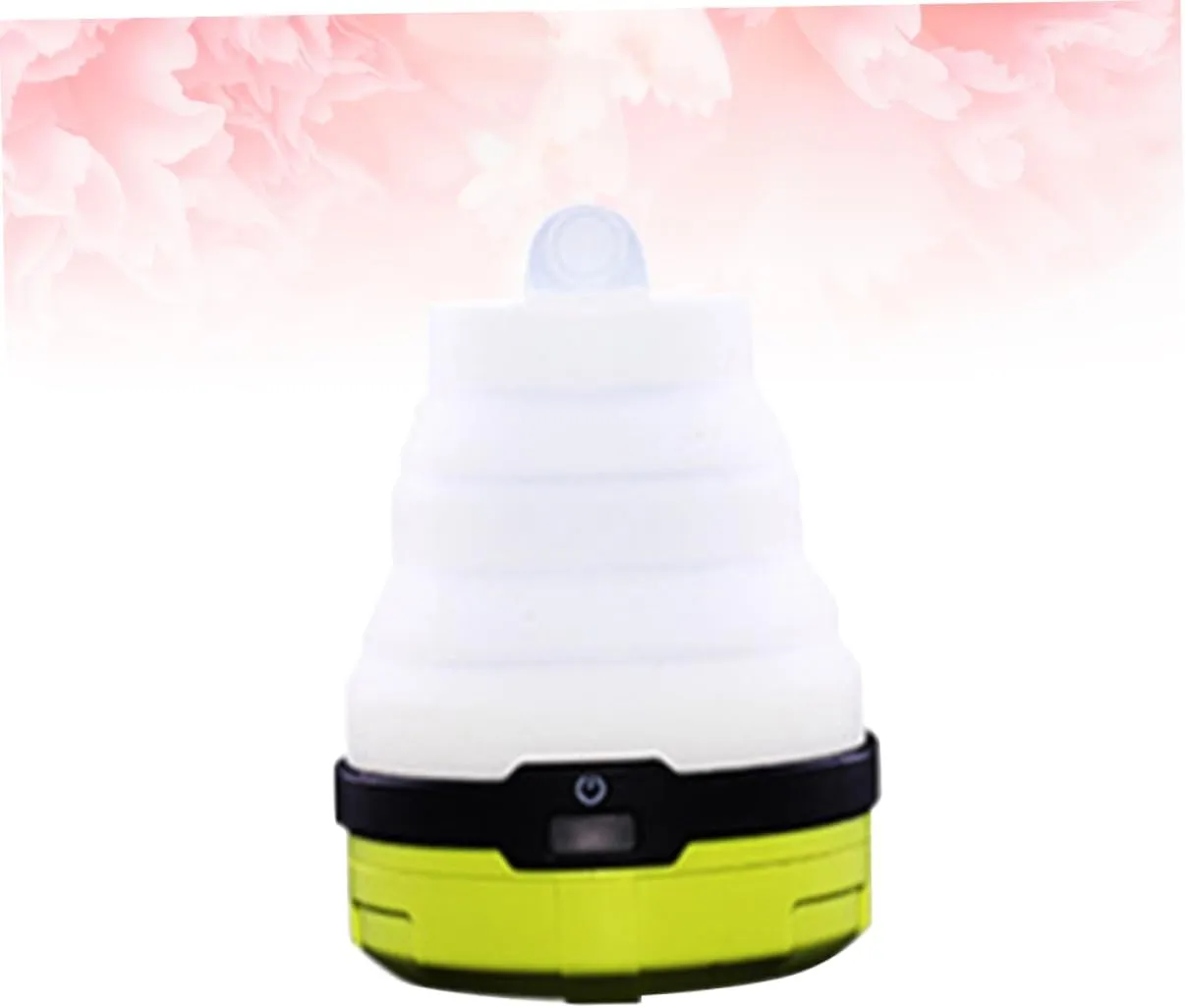 Happyyami 2pcs Battery-Powered Led Camping Light Collapsible Flashlight Solar Tent Lights Portable Emergency Ready