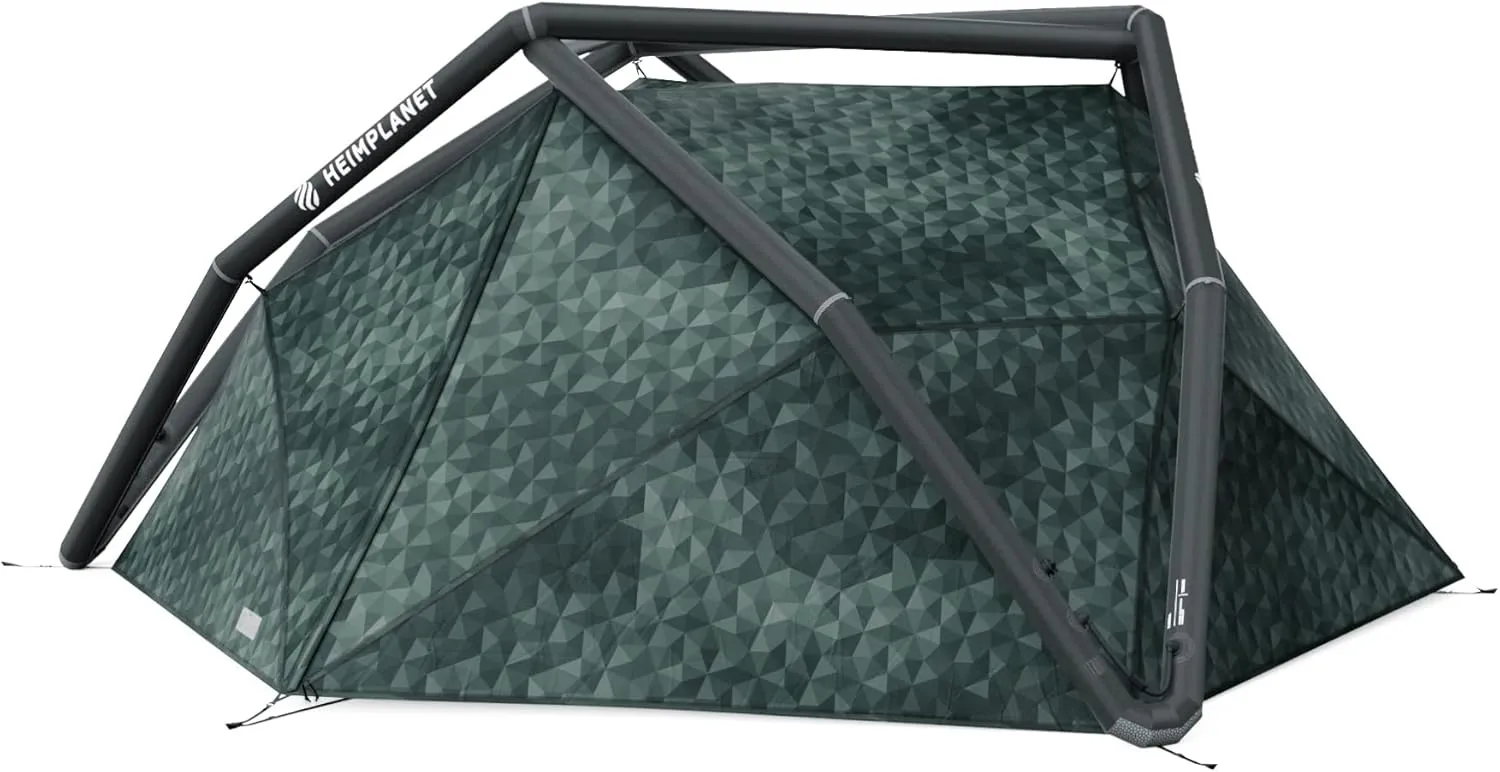 HEIMPLANET Original | Kirra 2-3 Person Tent | Inflatable Camping Tent | Outer Tent and Tent Floor - 5000mm | No Tent Poles Required | Supports 1% for The Planet