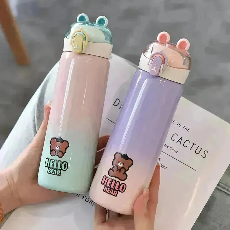 Hello Bear Kids Insulated Bottle (440 ml)