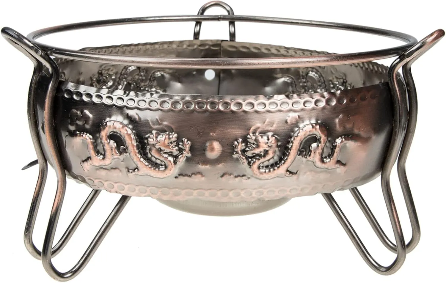 Hemoton Culinary Convenience: Pot Stove Base Alcohol Stove Rugged Iron for Extended Warmth Go