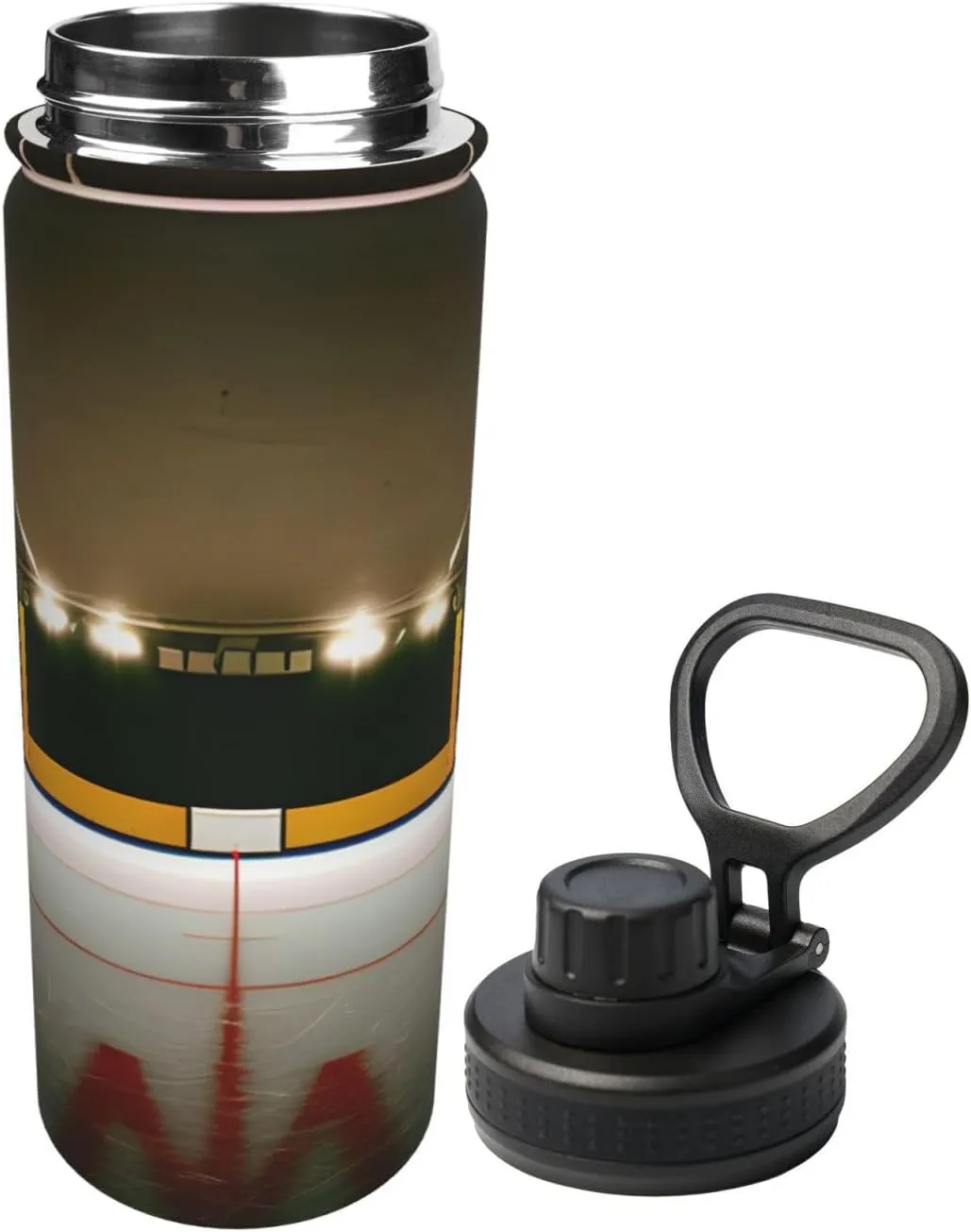 Hockey Stick 18oz Sports Insulated Bottle For Outdoor Activities,Your Ideal Companion Staying Hydrated