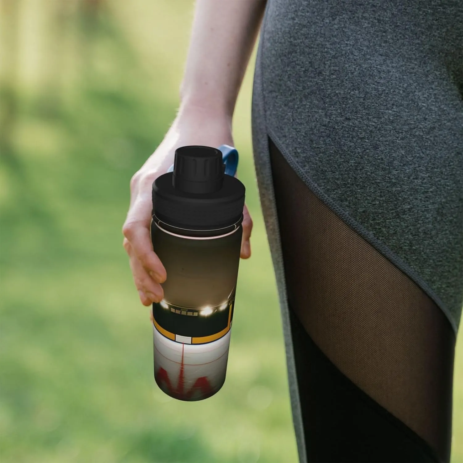 Hockey Stick 18oz Sports Insulated Bottle For Outdoor Activities,Your Ideal Companion Staying Hydrated
