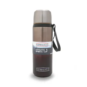 Homeatic Steel Water Bottle Wide 750ml