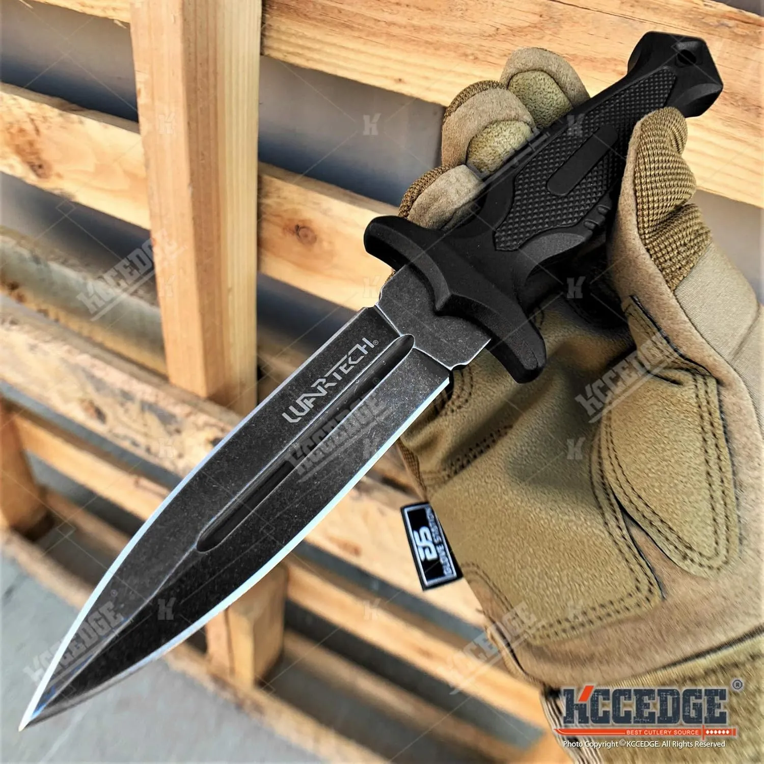 Hunting Knife Tactical Knife Survival Knife 9" Fixed Blade Knife w/ Molle Compatible Kydex Pressure Retention Sheath Camping Accessories Survival Kit Survival Gear Tactical Gear 79897