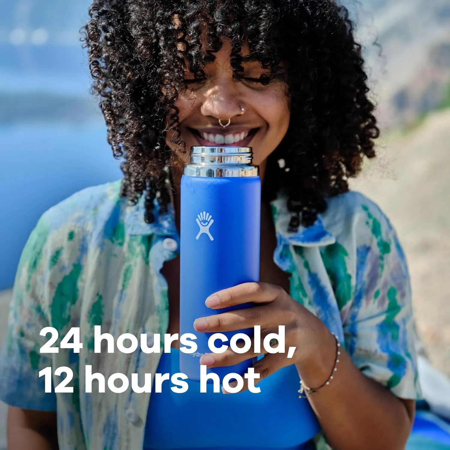 Hydro Flask 32 Oz Wide Flex Cap Happy Days Le