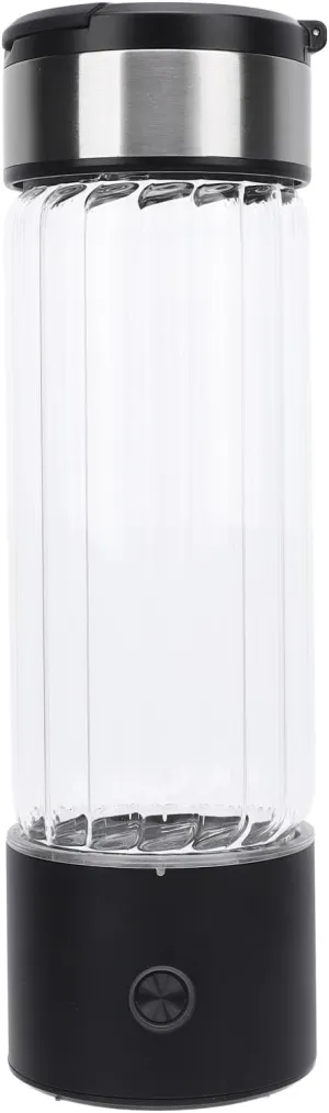 Hydrogen Water Bottle 460mL Capacity, Generator with SPE PEM Technology 1400ppb, Portable for Home, with Unique Design, Suitable for On the Go