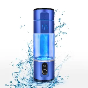 Hydrogen-Water-Generator Hydrogen Rich Water Bottle Generator h2 Electrolysis Water for Home and Fitness Daily Drinking,5000ppb, zbfc2 BUE
