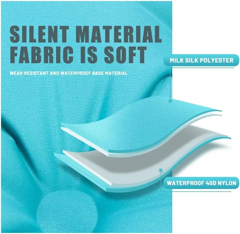 Inflatable Sleeping Pad for Camping, Ultralight Camping Mat with Built-in Foot Pump & Pillow, Compact Camping Air Mattress for Camping Backpacking Hiking Traveling Tent, Blue