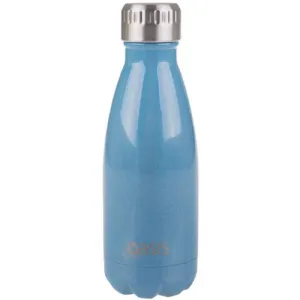 Insulated Drink Bottle Oasis Stainless Steel Double Wall Lustre 350ml TURQUOISE