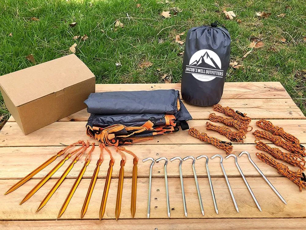Jacob's Well Ultralight Camping Tarp 3 Pack