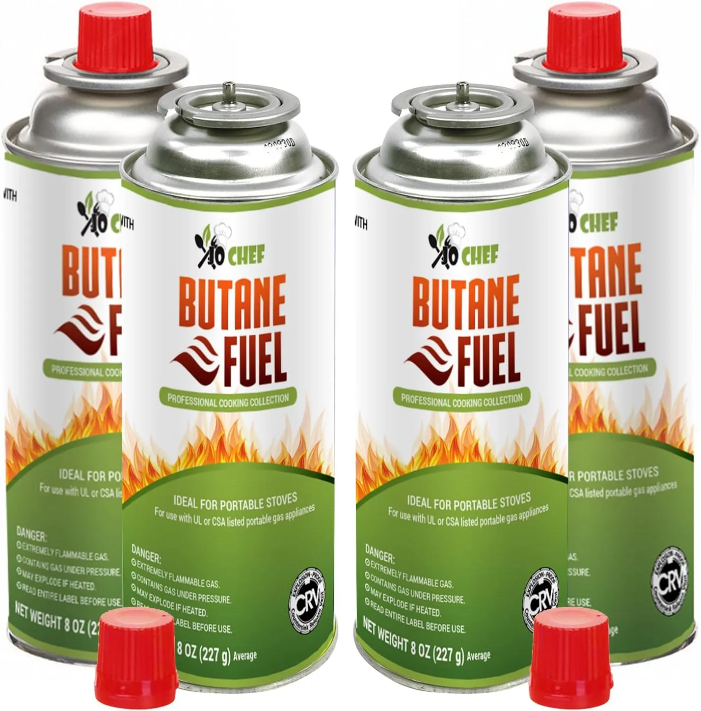 JoChef Butane Camping Stove - 9,500 BTU Portable Gas Stove