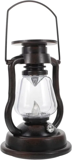 jojofuny Outdoor Solar Lantern Vintage Led Flame Hanging Light for Garden Porch Design Automatic Off for Outdoor Decoration and Tabletop Use